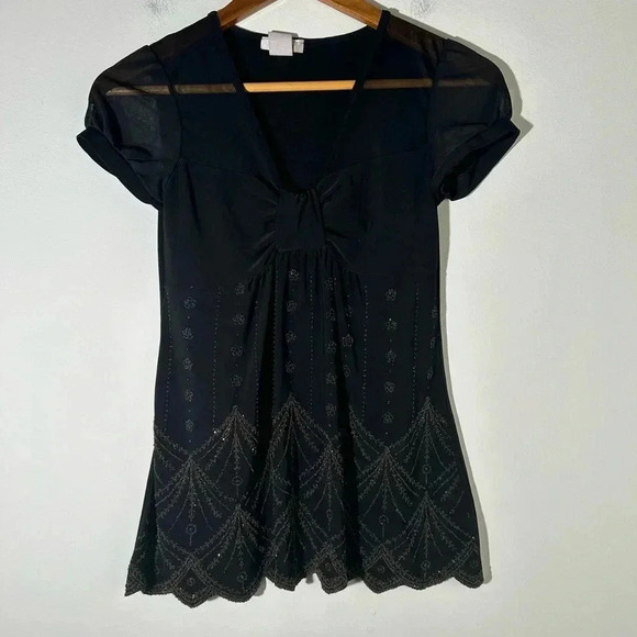 Vintage Beaded Top - Picture 1 of 4